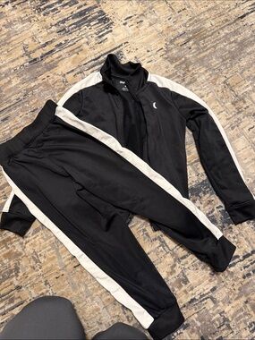HurleyBlack Track Jacket and Joggers
